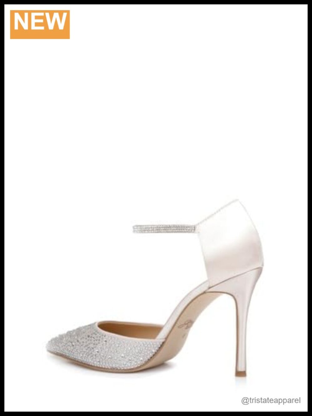 Ankle Strap Stiletto Heeled Sandals - Picture 4 of 6